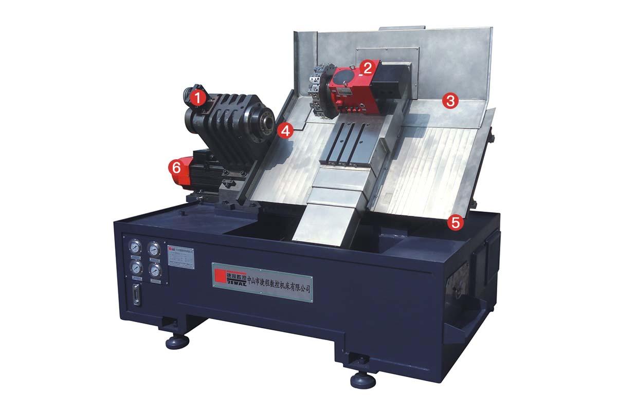 precise capstan and turret lathe on sale for workplace JSWAY-3